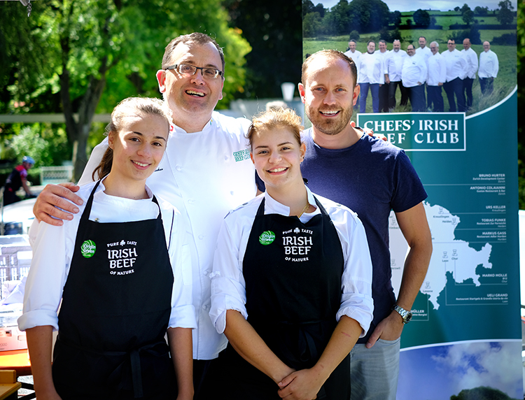 Irish Beef am Fernsicht-Markt in Heiden.